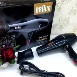 سشوار BRAUN باکیفیت و موتور سنگین