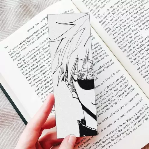 نشانگر کتاب(Bookmark)طرح انیمه جوجوتسو کایسن Jujutsu Kaisen مجموعه 2 عددی کد 5