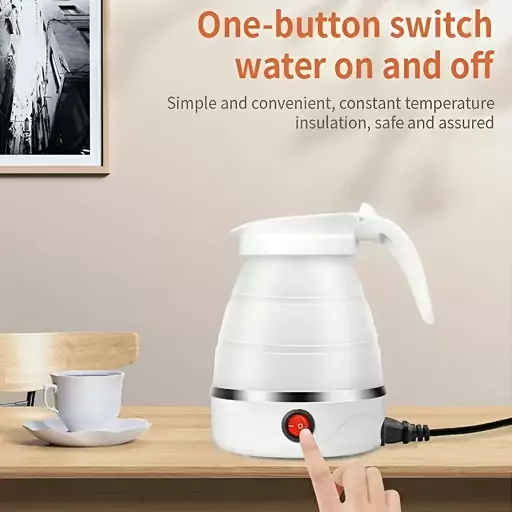 کتری برقی سیلیکونی مدل Electric Kettle (ارسال رایگان)