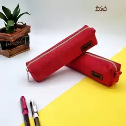 جامدادی پارچه ای از برند ناسی (Naassi)، کیفیت درجه یک، رنگ قرمز تیره، جا مدادی، Pencil Case، Pencilcase