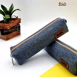 جامدادی پارچه ای از برند ناسی (Naassi)، کیفیت درجه یک، رنگ جین، جا مدادی، Pencil Case، Pencilcase