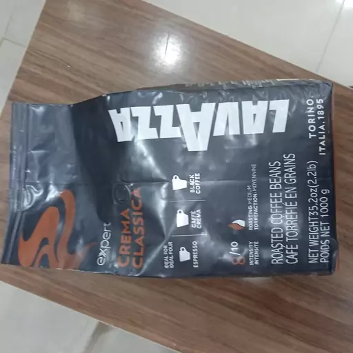 قهوه لاوازا مدل کرما اروما اکسپرت Lavazza Crema e Aroma Expert یک کیلویی