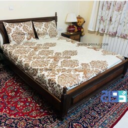 خرید روتختی کشدار دونفره طرح ترک  ژاکارد  عرض180