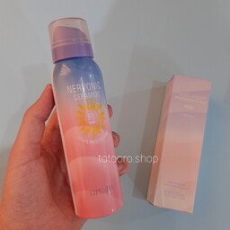 اسپری ضد آفتاب و روشن کننده اورجینال LIFUSHA با spf50.بافت سبک و فاقد چربی.جلوگیری از اشعه های مضر.نرم کننده 