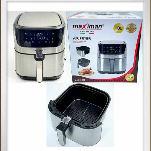 سرخ کن بدون روغن  10 لیتری دیجیتال ماکسیمان max2092