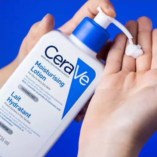 لوسیون مرطوب کننده صورت و بدن سراوی(Cerave) حجم 236 میلی لیتر