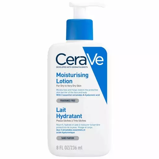 لوسیون مرطوب کننده صورت و بدن سراوی(Cerave) حجم 236 میلی لیتر