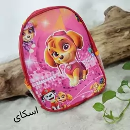 کیف کوله پشتی طرح برجسته بچگانه مهدکودک جنس برزنتی