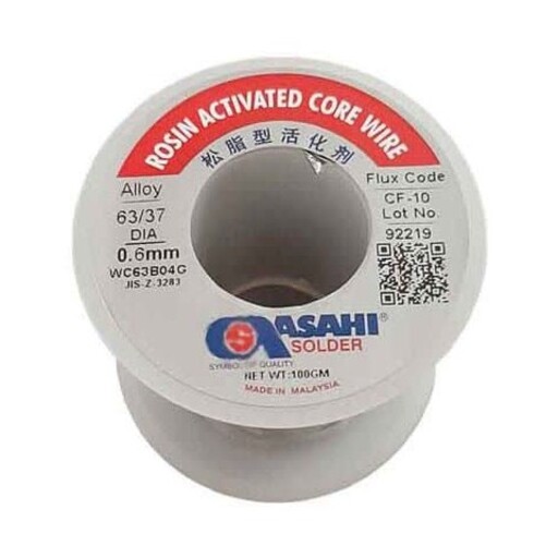 سیم لحیم آساهی مدل ASAHI 0.6mm 100gr