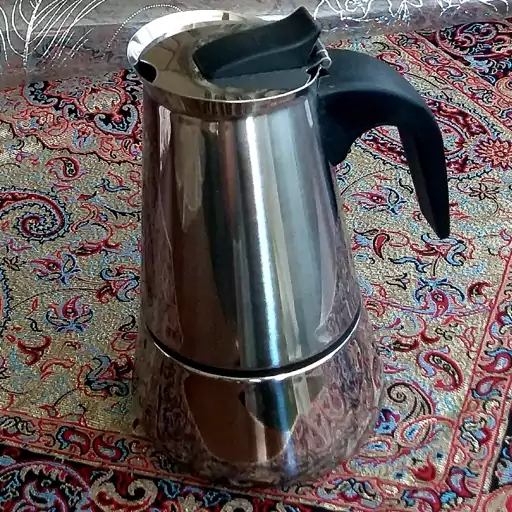 قهوه جوش و اسپرسوساز 4cup یونیک استیل