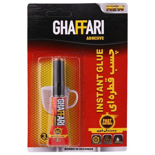 چسب قطره ای Ghaffari Instant Glue 3ml