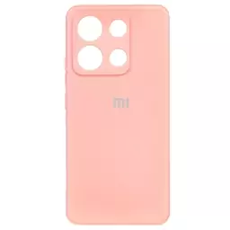 قاب گوشی Redmi Note 13 4G سیلیکونی صورتی روشن