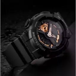 ساعت جی شاک مردانه مشکی بند رابر G-Shock