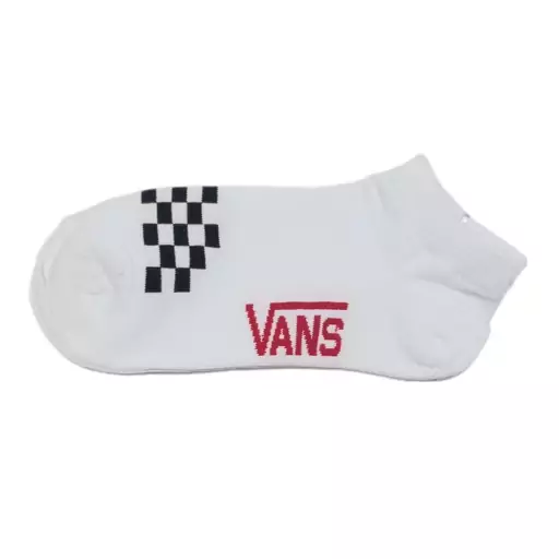 جوراب ساق کوتاه سفید مشکی ونس vans