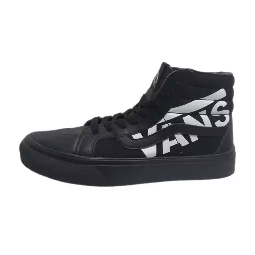 کتونی ساق بلند مشکی سفید ونس VANS