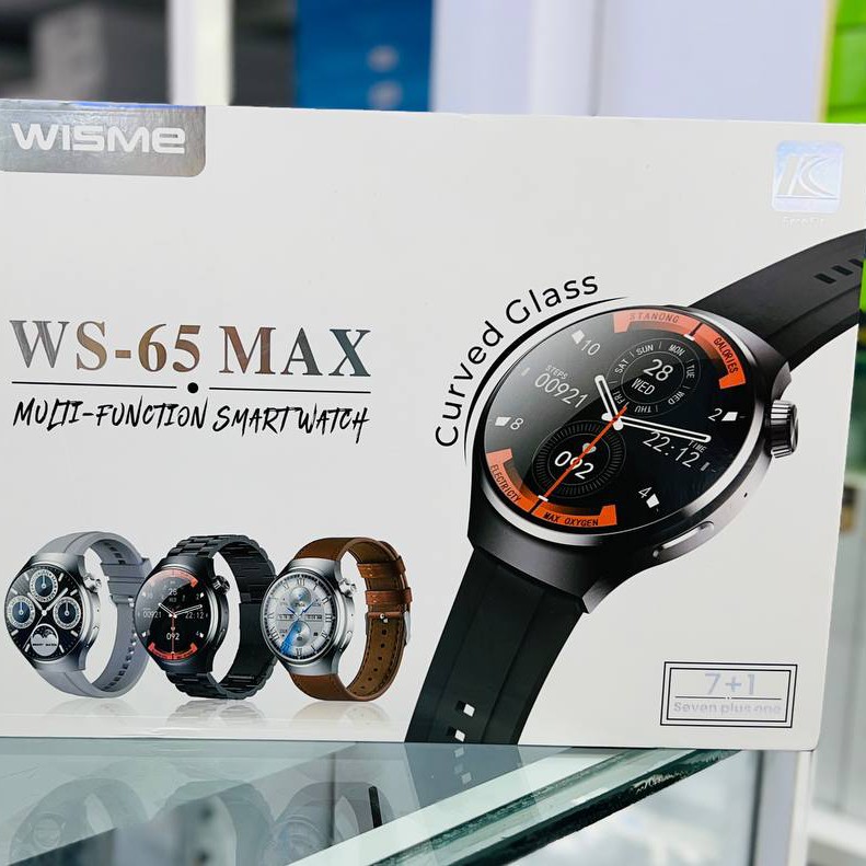 ساعت هوشمند WS-65 max دارای 7 مدل دستبند 