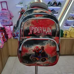 کوله پشتی پسرانه مدل spiderman 