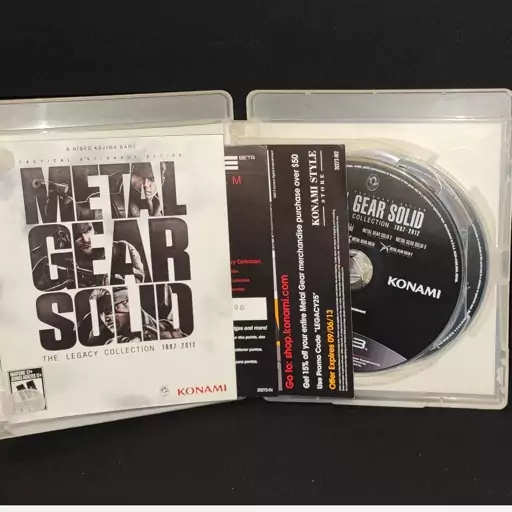 Metal gear solid the legacy collection ps3 ریجن یک