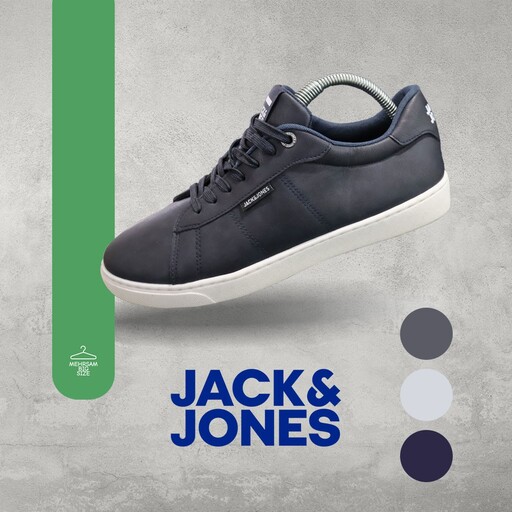 کفش مردانه سایز بزرگ برند Jack and Jones کد 3003