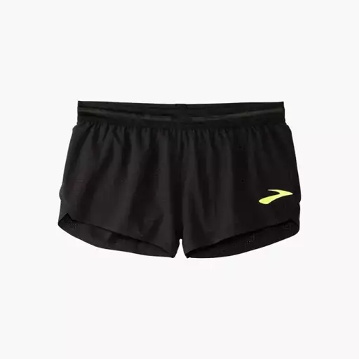 شورت ورزشی زنانه بروکس مدل Brooks Womens Elite 2 Split Short مشکی