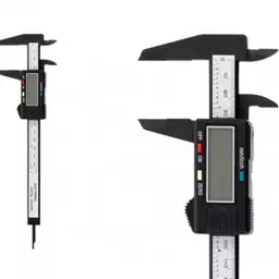 کولیس دیجیتال نمایش دیجیتال به میلیمتر و اینچ به همراه پکیجینگ