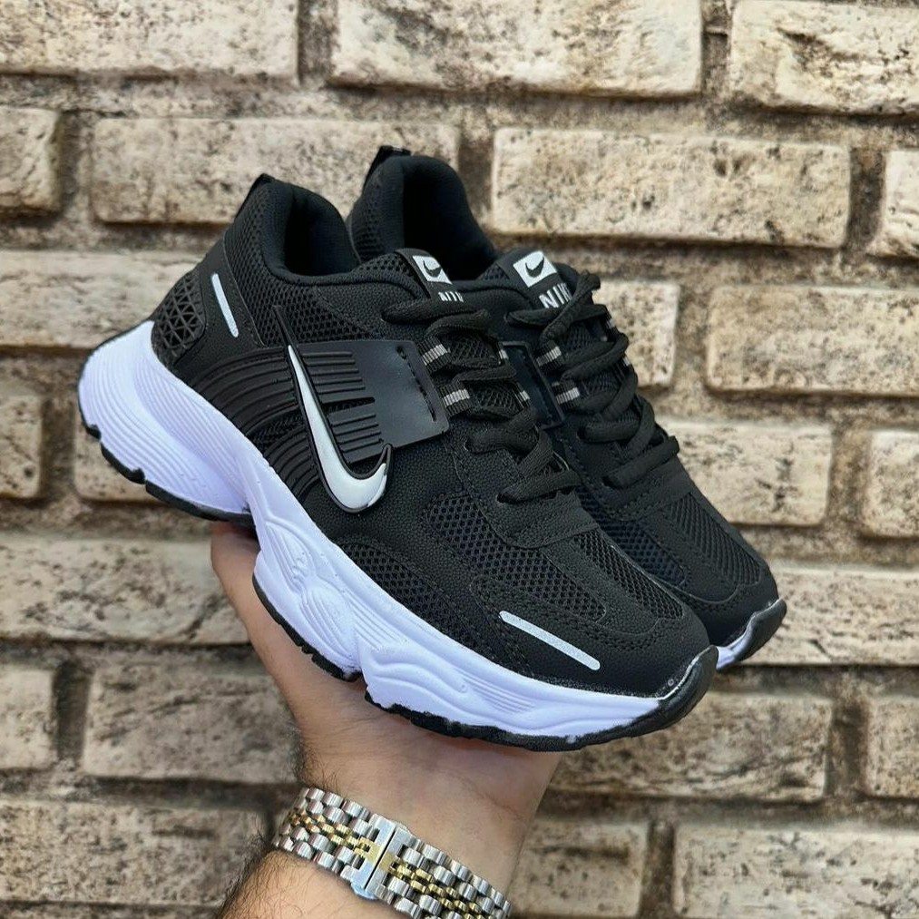 کتونی نایک زنانه دخترانه کفش ونس اسپرت اسپورت نایکی NIKE مشکی سفید کرمی لژدار لژ دار طبی رانینگ ورزشی بندی سبک صدبیس چار