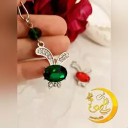 گیره روسری فانتزی طرح خرگوش