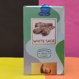 عود خوشبو کننده آبشاری اولاس ullas مدل وایت سیج سری اروپا ( مریم گلی ) White Sage