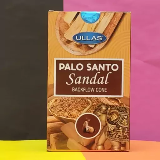 عود خوشبو کننده آبشاری اولاس ullas مدل پالوسانتو صندل Palo Santo Sandal