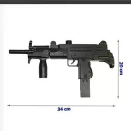 تفنگ ساچمه ای اسباب بازی  یوزی m35ارسال رایگان