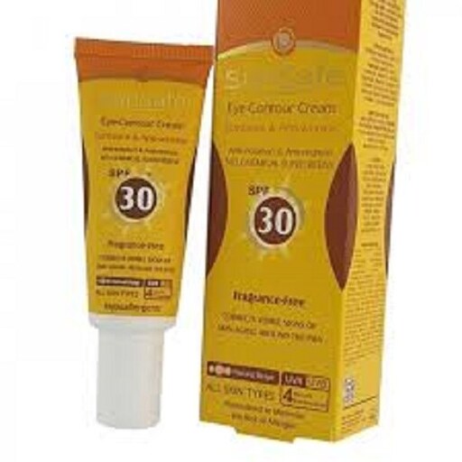 کرم دور چشم حاوی ضد آفتاب سان سیف SPF30