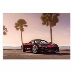 تابلو شاسی طرح ماشین مکلارن 720 اس - Mclaren 720s 2018 مدل NV0700