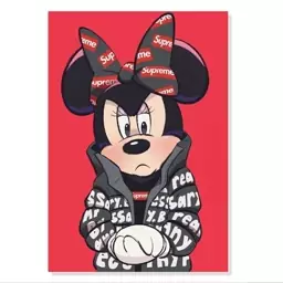 تابلو شاسی طرح انیمیشن مینی موس Minnie Mouse مدل M0606