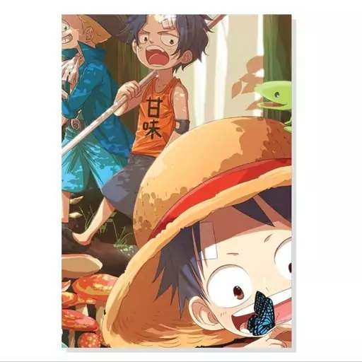 تابلو شاسی طرح انیمه وان پیس One Piece مدل M0325