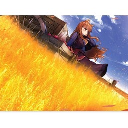 تابلو شاسی طرح انیمه ادویه و گرگ Spice and Wolf Anime مدل NV0521