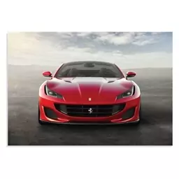 تابلو شاسی طرح ماشین فراری پورتوفینو - Ferrari Portofino 2017 مدل NV0651