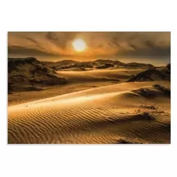 تابلو شاسی طرح سحرا و بیابان Desert مدل NV0788