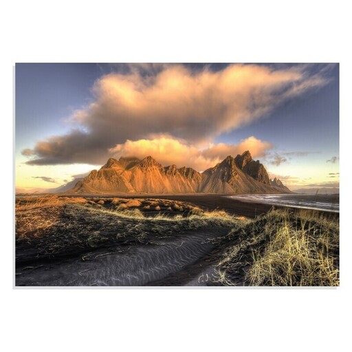 تابلو شاسی طرح کوهستان وستراهورن Vestrahorn Mountains مدل NV0888