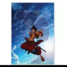 تابلو شاسی طرح انیمه وان پیس One Piece مدل M0152