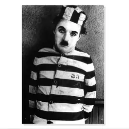 تابلو شاسی طرح چارلی چاپلین Charlie Chaplin مدل M0396