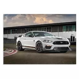 تابلو شاسی طرح ماشین فورد موستانگ - Ford Mustang 2021 مدل NV0655