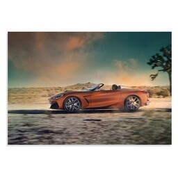 تابلو شاسی طرح ماشین بی ام دبلیو کانسپت زد 4 - BMW Concept Z4 2017 مدل NV0638