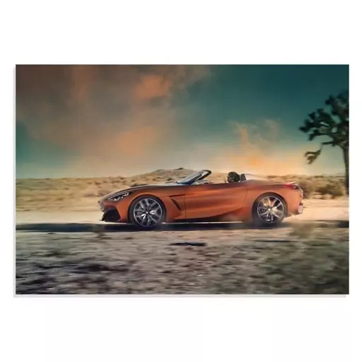 تابلو شاسی طرح ماشین بی ام دبلیو کانسپت زد 4 - BMW Concept Z4 2017 مدل NV0638