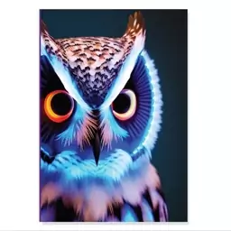 تابلو شاسی طرح جغد Owl مدل M0689