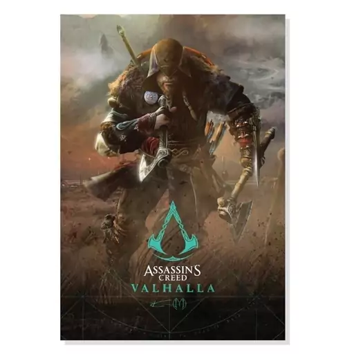 تابلو شاسی طرح گیمینگ کیش قاتل Assassins Creed Valhallaمدل M0117