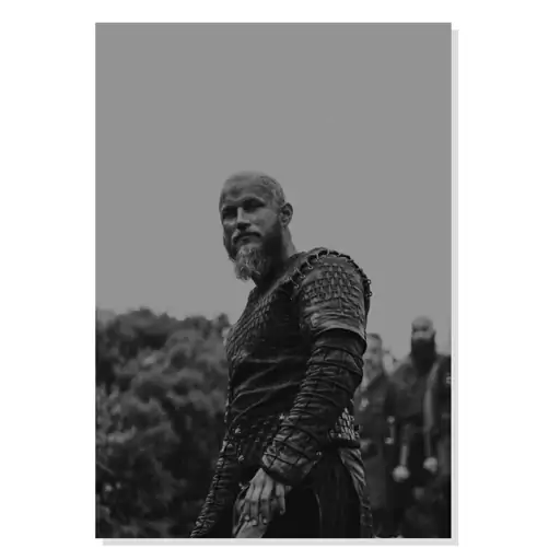 تابلو شاسی طرح سریال وایکینگ ها پادشاه رگنار لاثبروک Vikings King Ragnar Lothbrok مدل M0658