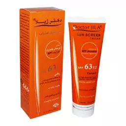 کرم ضد آفتاب رنگی spf63 دکتر ژیلا