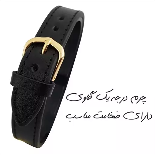 دستبند زنانه گیلواره زراوشان مدل  چرم المیرا کد CLK32