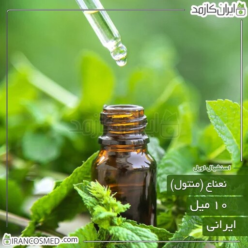 اسنشیال اویل نعناع خلوص 10درصد- منتول مایع (mint essential oil - Mentol) -سایز 30میل