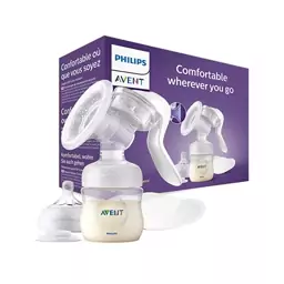 شیر دوش دستی اونت + سرشیشه و پد سینه philips avent فیلیپس اونت